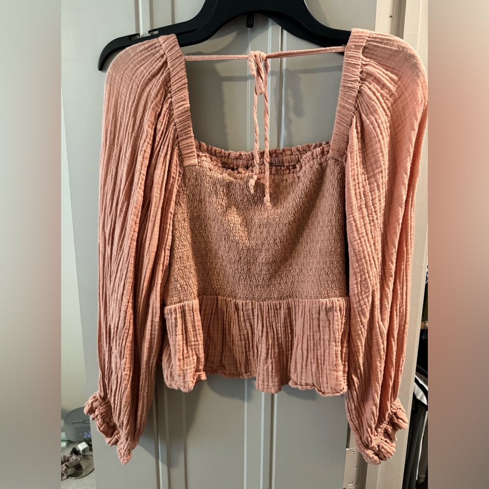 American Eagle bubble sleeve top